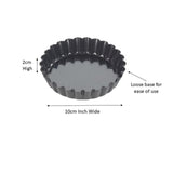 Tala non-stick tart tins 10cm dia (British brand)