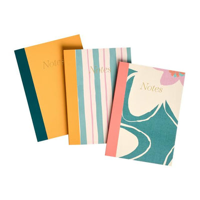 Sainsburys Habitat Pack of 3 A6 Country Notebooks- Buy online at McGrocer