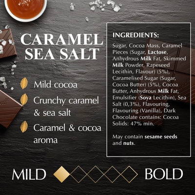 Lindt Excellence Dunkle Karamell Meersalz Schokoladentafel 100g