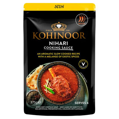 Sainsburys Kohinoor Old Delhi Nihari Saus 375g- Kjøp på nett hos McGrocer