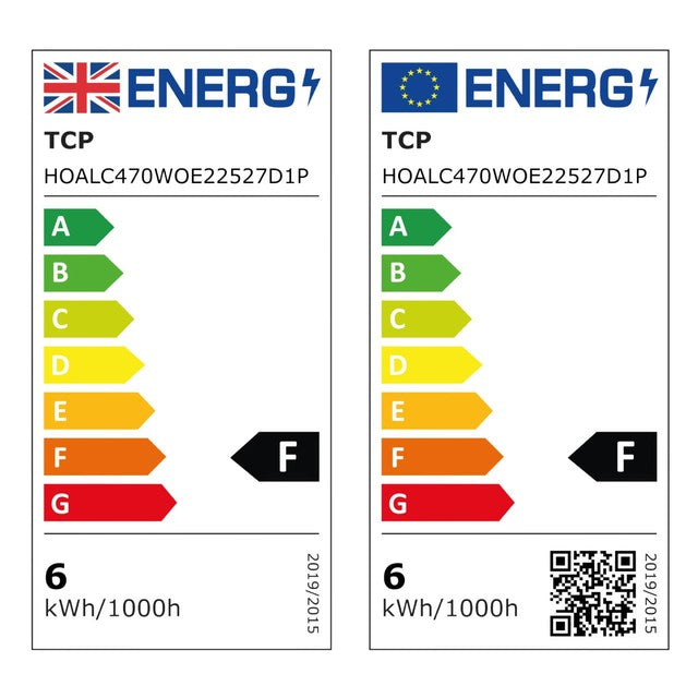 TCP dimmable candle screw 40W light bulb (British brand)