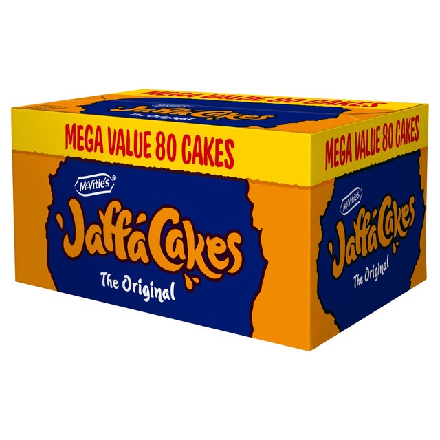 McVitie's Jaffa Cakes Original 80 per pack, imported from the UK
