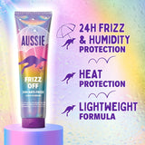 Aussie frizz off anti-frizz leave-in serum, imported from the UK