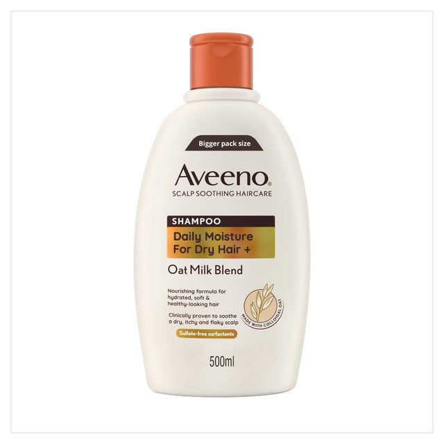 Aveeno Oat Milk Shampoo for Dry Hair 500ml - British product