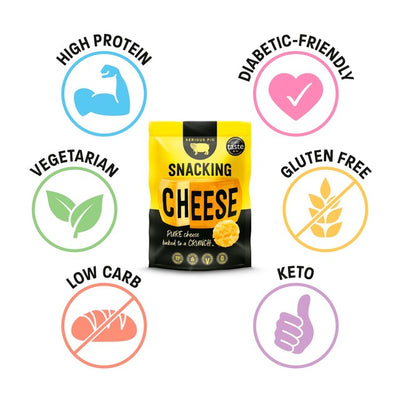 Serious Pig Snacking Cheese Sprø ostebiter 24g