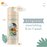 Nala's Baby Body Wash & Shampoo 200ml, imported from the UK
