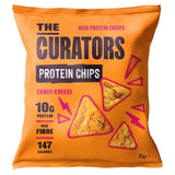 The Curators tangy cheese protein chips 35g (British brand)