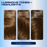 Clairol Nice'n Easy hair dye 5A Medium Ash Brown - British product