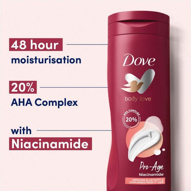 Dove Pro Age body lotion 400ml - British product