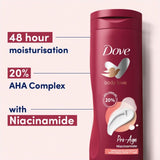 Dove Pro Age body lotion 400ml - British product