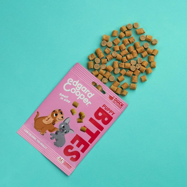 Edgard & Cooper puppy dog treats duck and chicken 50g - British product