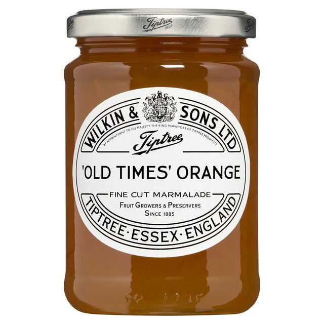 Tiptree Old Times Orange Marmalade Fine Cut Peel 340g (British brand)