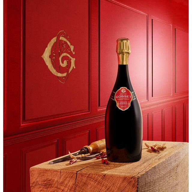 Gosset Grand Reserve NV Brut Champagne 75cl, UK version