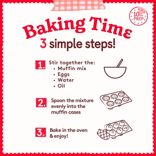 Betty Crocker Muffin Mix Chocolate Chunk 335g - British product
