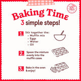 Betty Crocker Muffin Mix Chocolate Chunk 335g - British product
