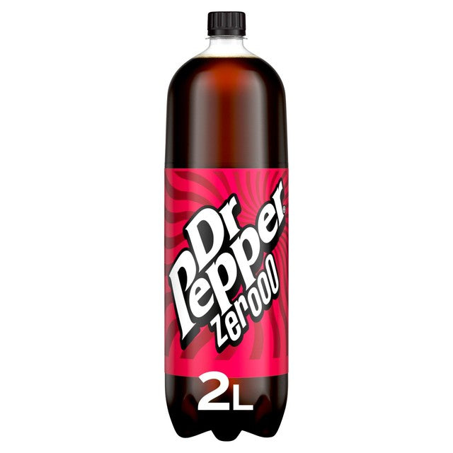 Dr Pepper Zero Sugar Cola 2L - British product