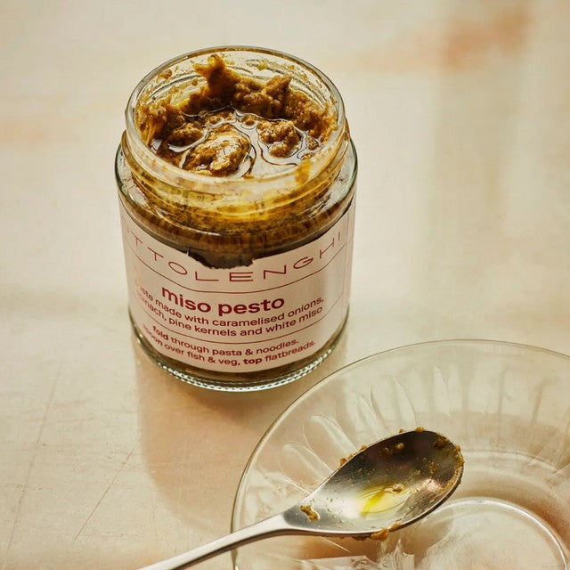 Ottolenghi Miso Pesto jar, imported from the UK