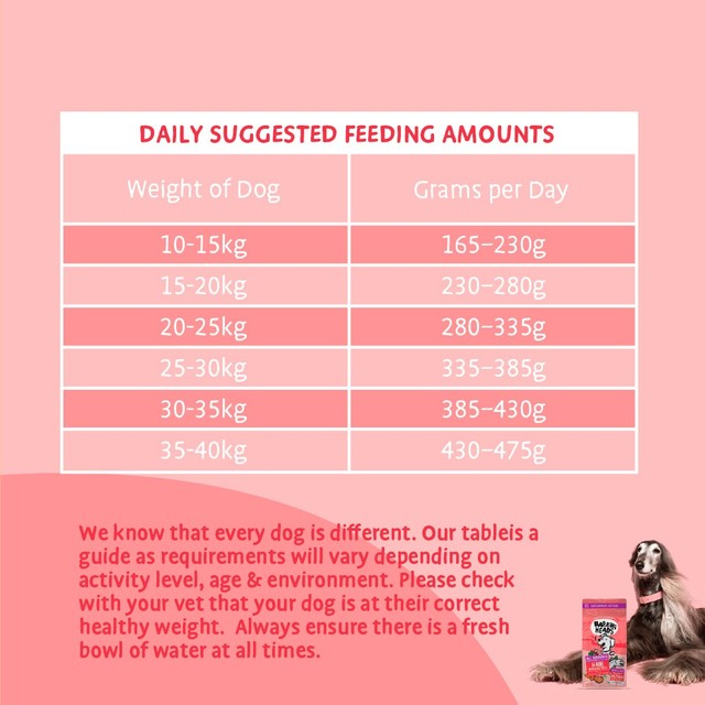 Barking Heads Hair Necessities dry dog food 12kg - British product