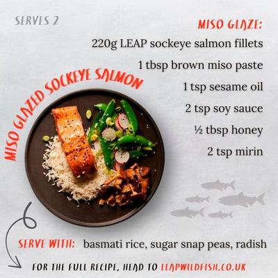 فيليه سلمون Sockeye LEAP MSC 220 جرام