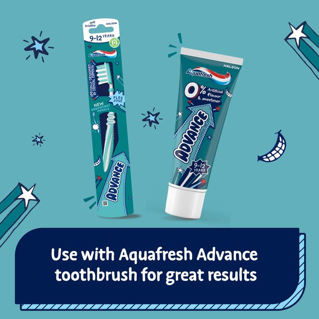Aquafresh Kids Toothpaste 9-12 Years Mixed Teeth 75ml - British product