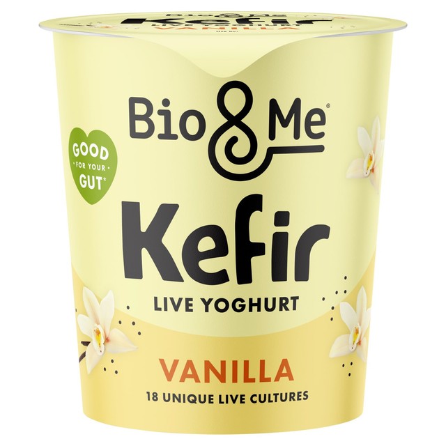 Bio & Me vanilla live probiotic yoghurt 350g - British product