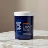 NIP+FAB Glycolic Fix Exfoliating Pads Extreme 100 Pads, imported from the UK