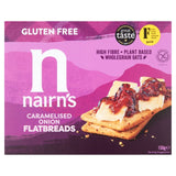Nairn's Caramelised Onion Flatbreads 150g, imported from the UK