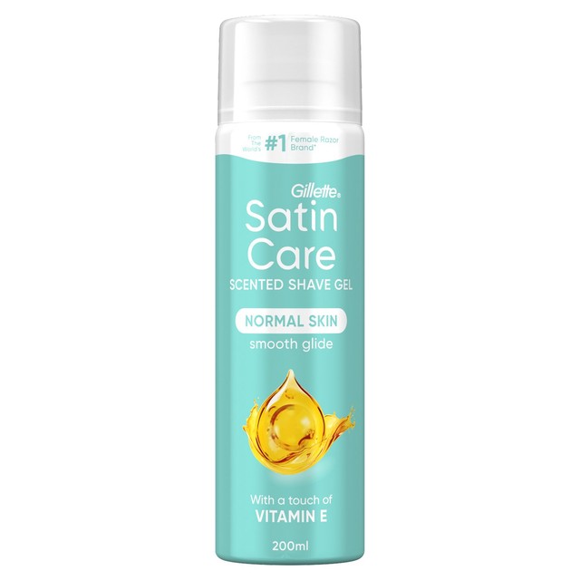 Gillette Venus shave gel with Olay Vitamin E for dry skin 200ml (British brand)