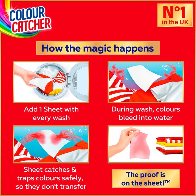Dylon Colour Catcher 40 Sheets - British product