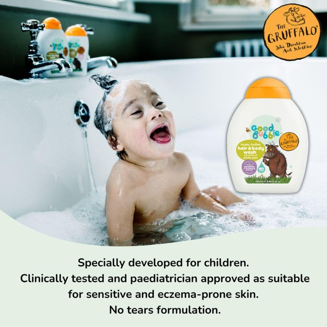 Good Bubble Gruffalo kids hair and body wash 250ml, UK version