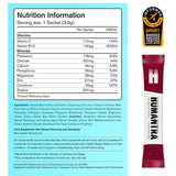 Humantra black cherry electrolyte powder box, imported from the UK