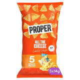 Properchips Lentil Chips All the Cheese Multipack, imported from the UK