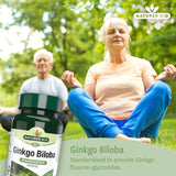 Natures Aid Ginkgo Biloba supplement tablets 90 tablets, imported from the UK
