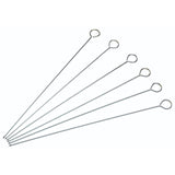 KitchenCraft stainless steel flat sided skewers 30cm, UK version