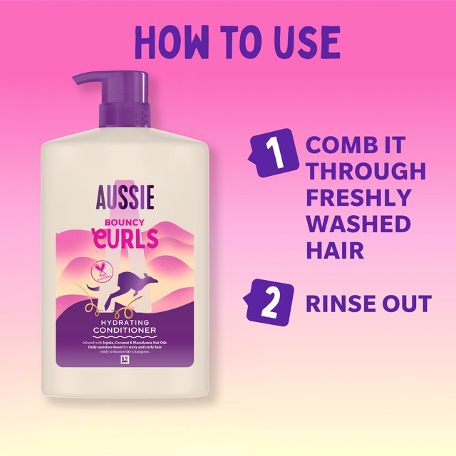 Aussie Curls Hydrating Hair Conditioner 275ml - British product