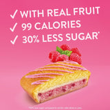 Mr Kipling Angel Cake Slices with Raspberries 6-pack, imported from the UK