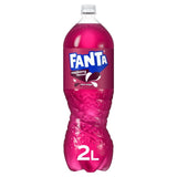 Fanta Raspberry Zero Sugar sparkling drink 2L - British product