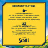 Scott's Old Fashioned Porage Oats 1kg (British brand)