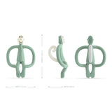Matchstick Monkey Mint Green Teether, imported from the UK
