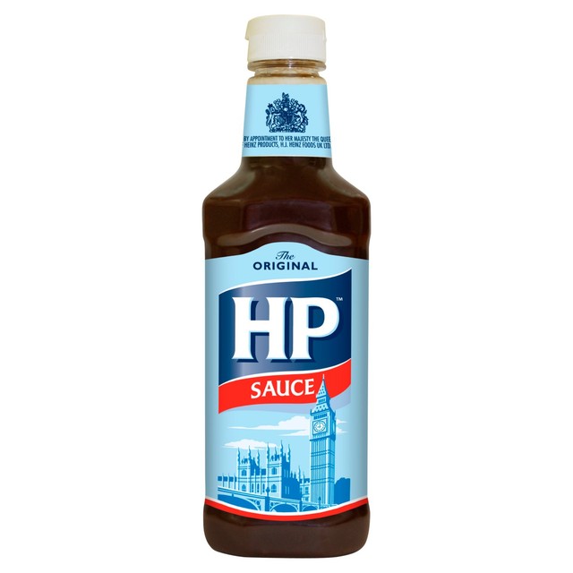HP Brown Sauce glass bottle 600g, UK version