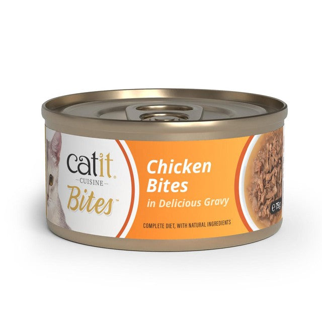Catit Bites Variety Pack wet cat food, UK version