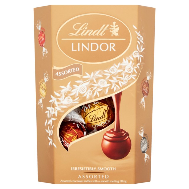 Lindt assorted chocolate truffles 200g, UK version