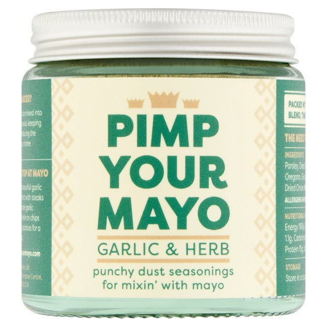 Pimp Your Mayo Garlic Herb Seasoning 50g (British brand)