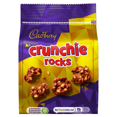 M&S Cadbury Crunchie Rocks Milk Chocolate Clusters 100g- Buy online at McGrocer