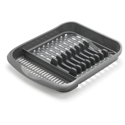 M&S Addis Plastavrenningsstativ Metallisk Oppvaskstativ 33 x 6 x 39,5 cm - Kjøp online hos McGrocer