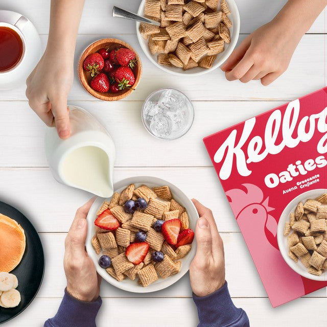 Kellogg's Oaties cereal 500g, imported from the UK