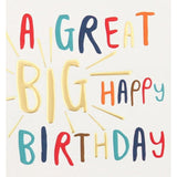 Caroline Gardner birthday card 14.6 x 14cm - British product