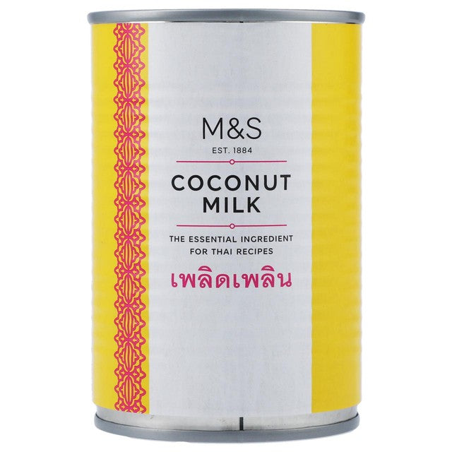 M&S coconut milk 400ml, imported from the UK
