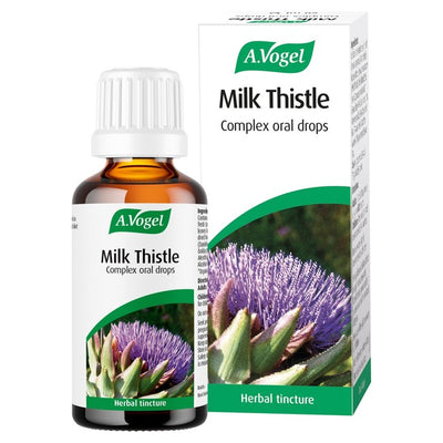 M&S A.Vogel Milk Thistle Complex Oral Drops Herbal Supplement 50ml- Buy online at McGrocer