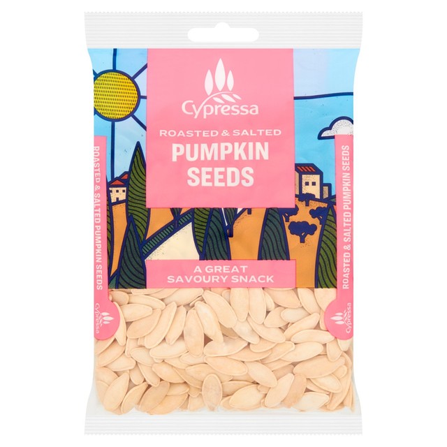 Cypressa roasted and salted pumpkin seeds 100g - British product